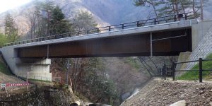 長野県上松町～大桑村　境の沢橋