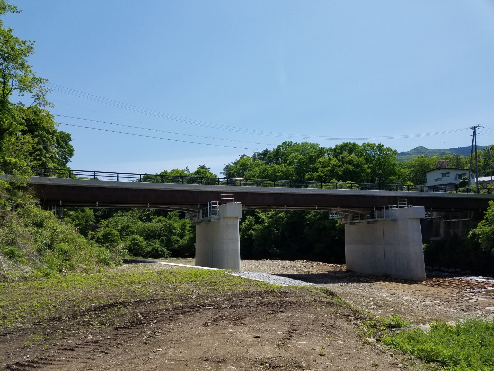 長野県須坂市　夏端橋
