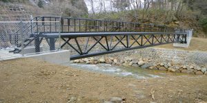 長野県高山村　水管橋