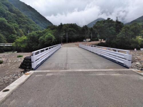 2019【PG仮橋・（篭川橋）大町市平・橋長30m 幅員6m】